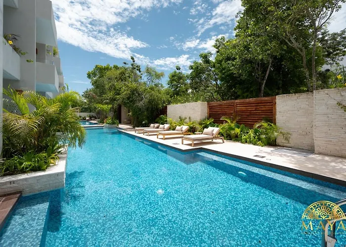 Nhoa 112c Lux 1br Plunge Pool In Aldea Zama Hébergement de vacances *